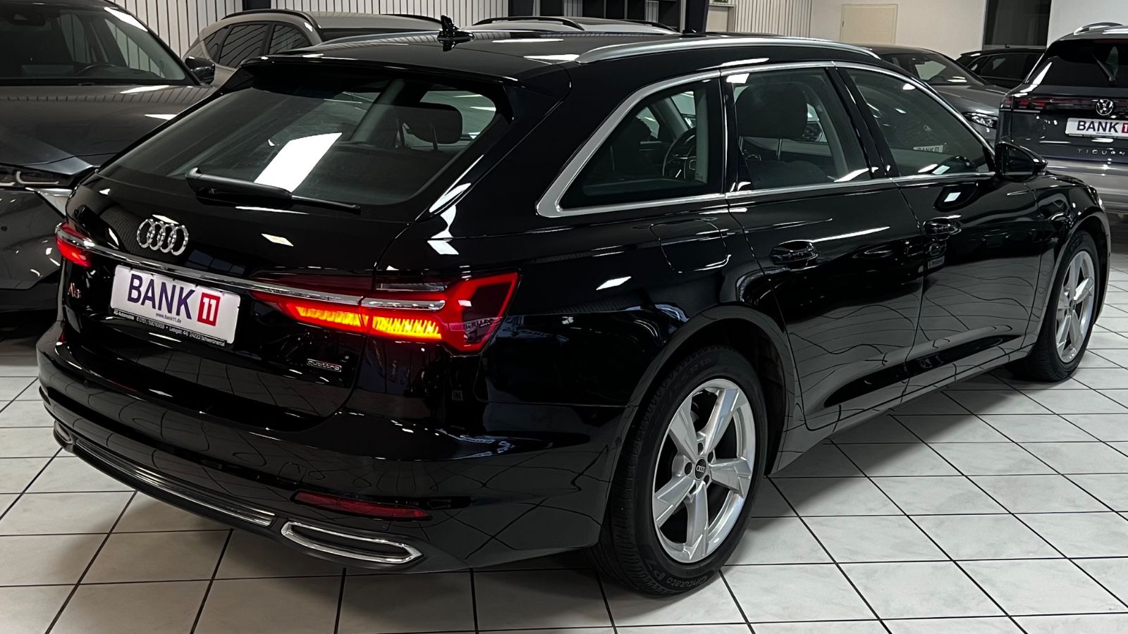 Audi A6 2022 г. Чёрный, пробег 43690 км