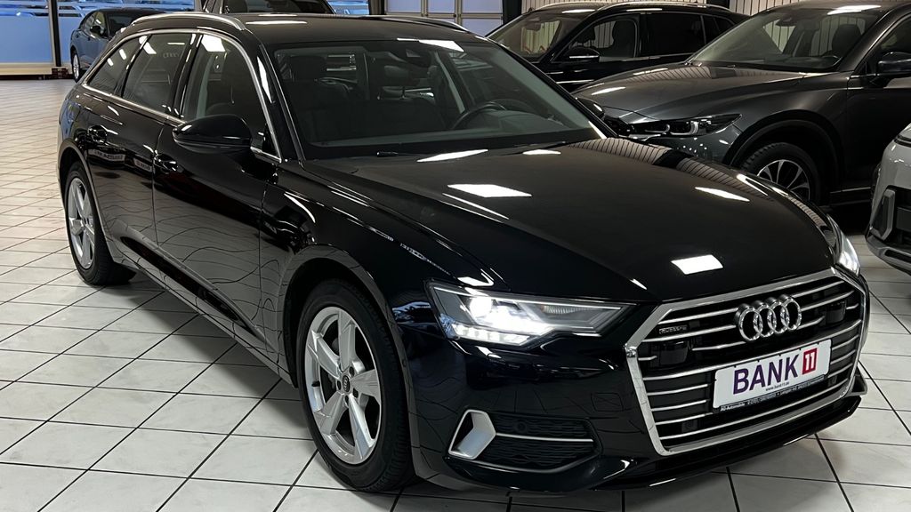 Audi A6 2022 г. Чёрный, пробег 43690 км