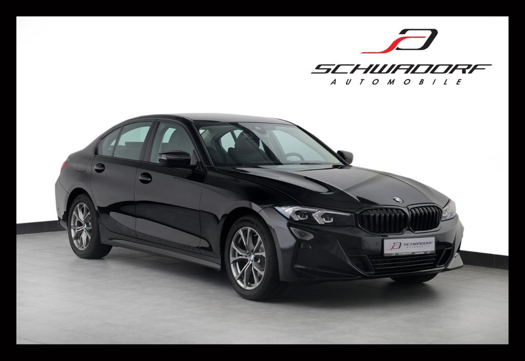 BMW 318 2024 г. Чёрный, пробег 25950 км