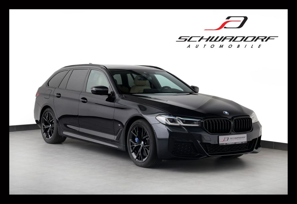 BMW 530 2023 г. Чёрный, пробег 49000 км