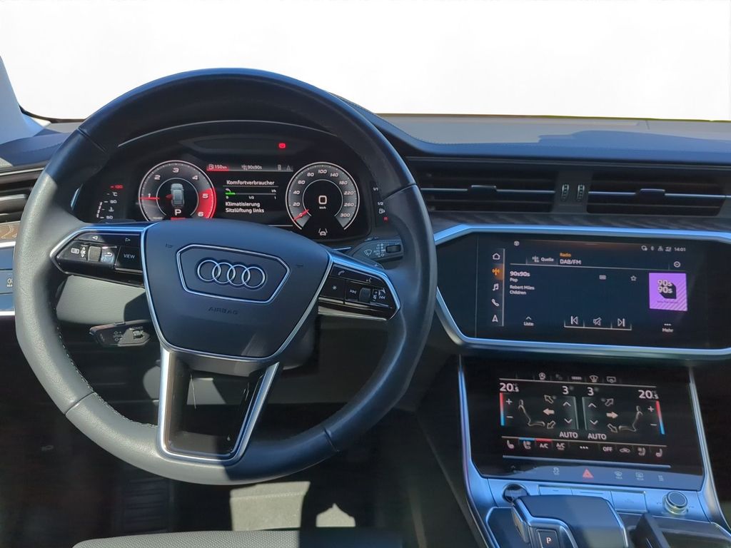Audi A6 2021 г. Серебристый, пробег 48100 км