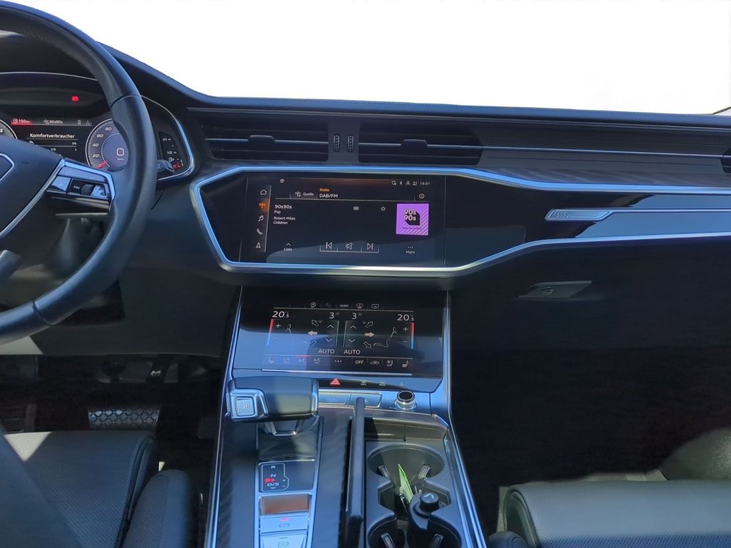 Audi A6 2021 г. Серебристый, пробег 48100 км