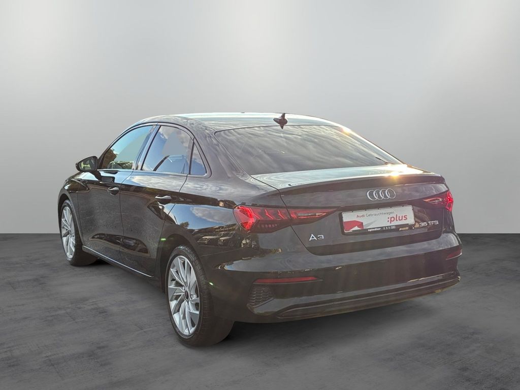 Audi A3 2021 г. Чёрный, пробег 48500 км