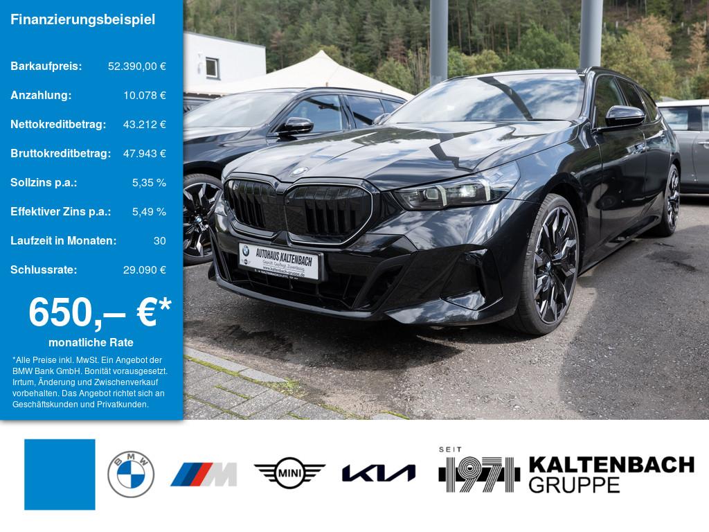 BMW 520 2026 г. Чёрный, пробег 7400 км