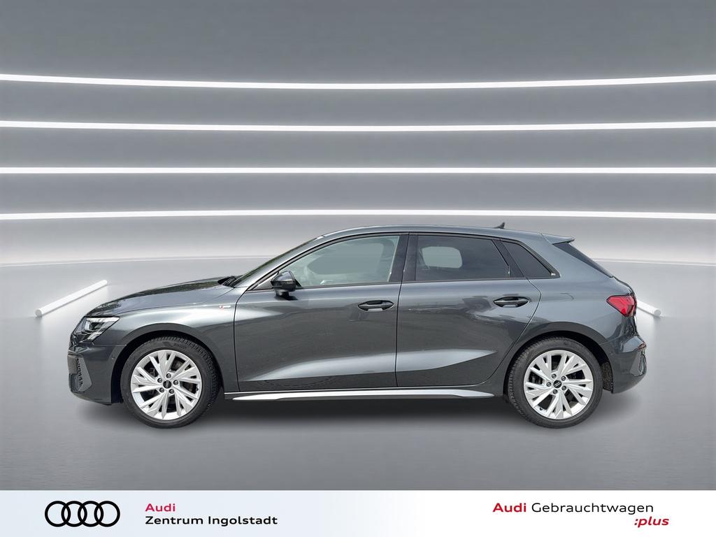 Audi A3 2023 г. Серый, пробег 37041 км