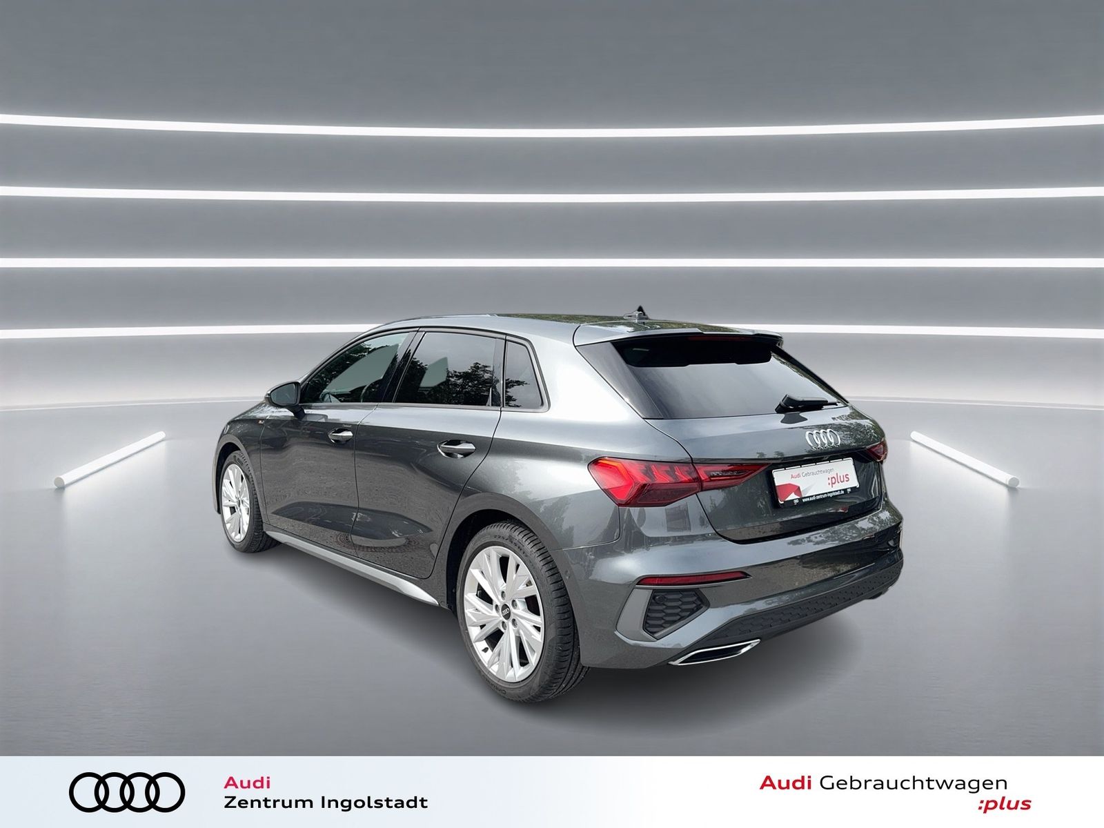 Audi A3 2023 г. Серый, пробег 37041 км