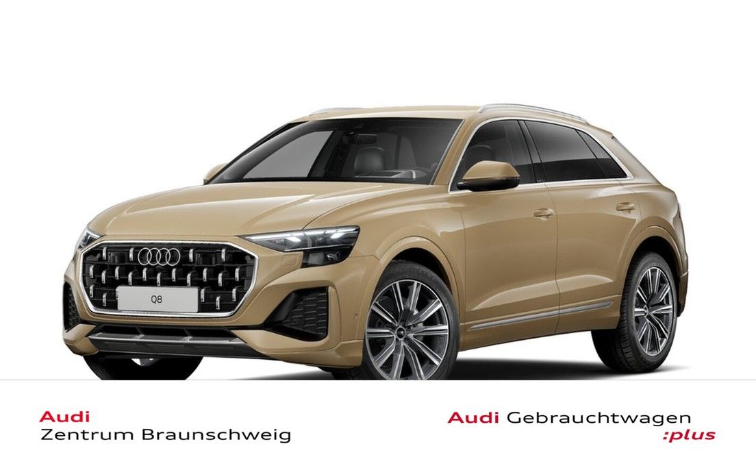 Audi Q8 2024 г. Жёлтый, пробег 47076 км