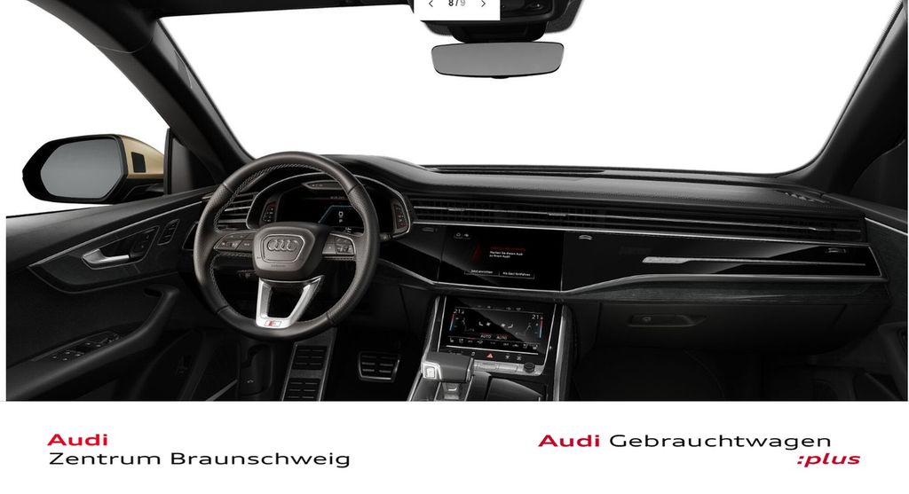 Audi Q8 2024 г. Жёлтый, пробег 47076 км