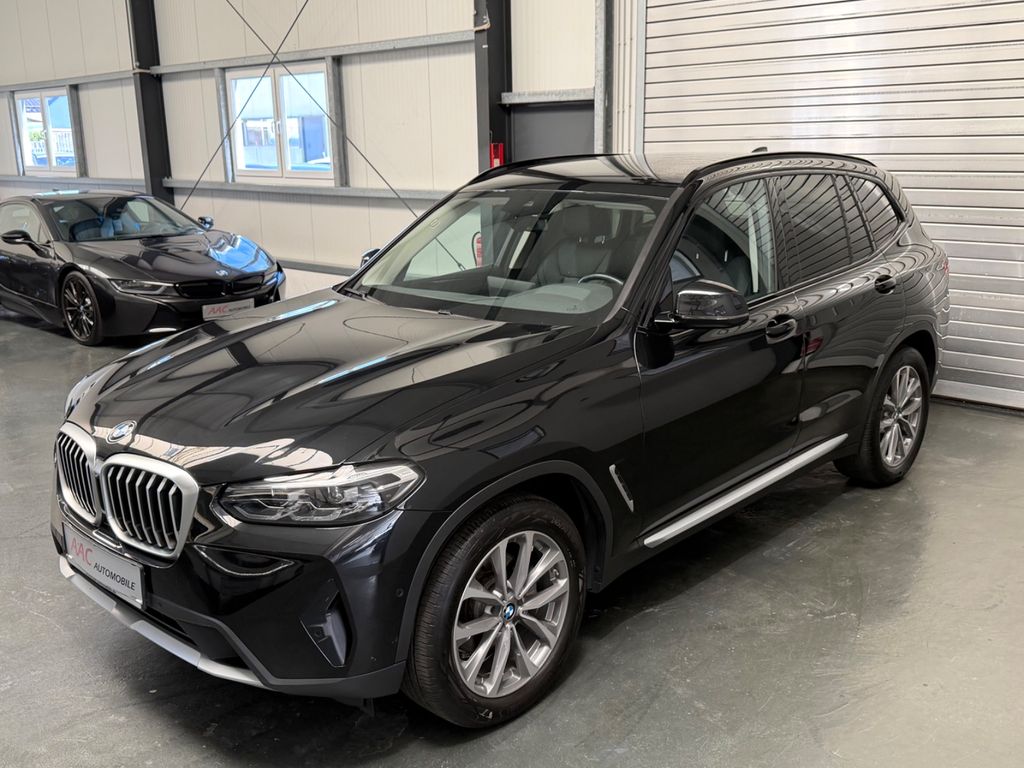 BMW X3 2023 г. Чёрный, пробег 57000 км