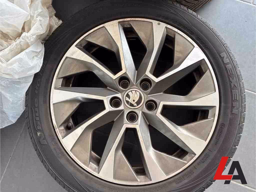 Skoda Fabia 2022 г. Чёрный, пробег 56868 км