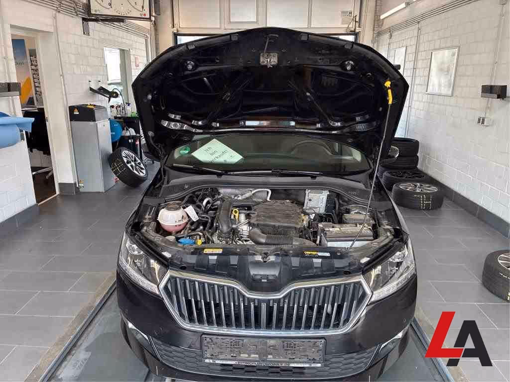 Skoda Fabia 2022 г. Чёрный, пробег 56868 км