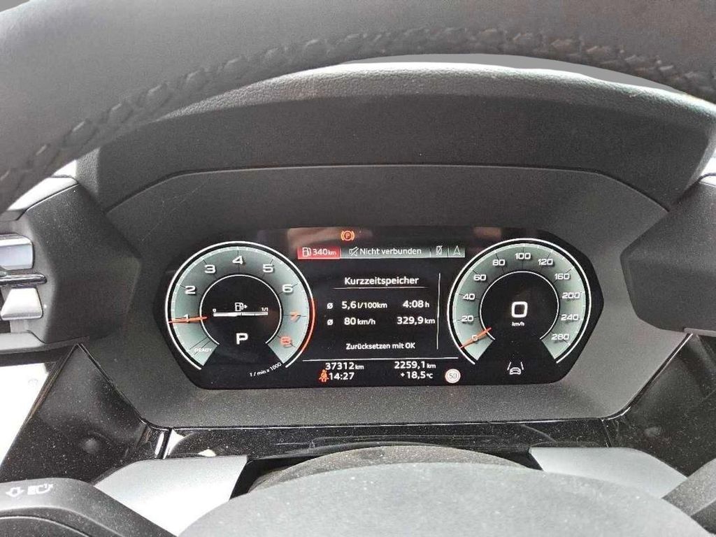 Audi A3 2025 г. Белый, пробег 37312 км