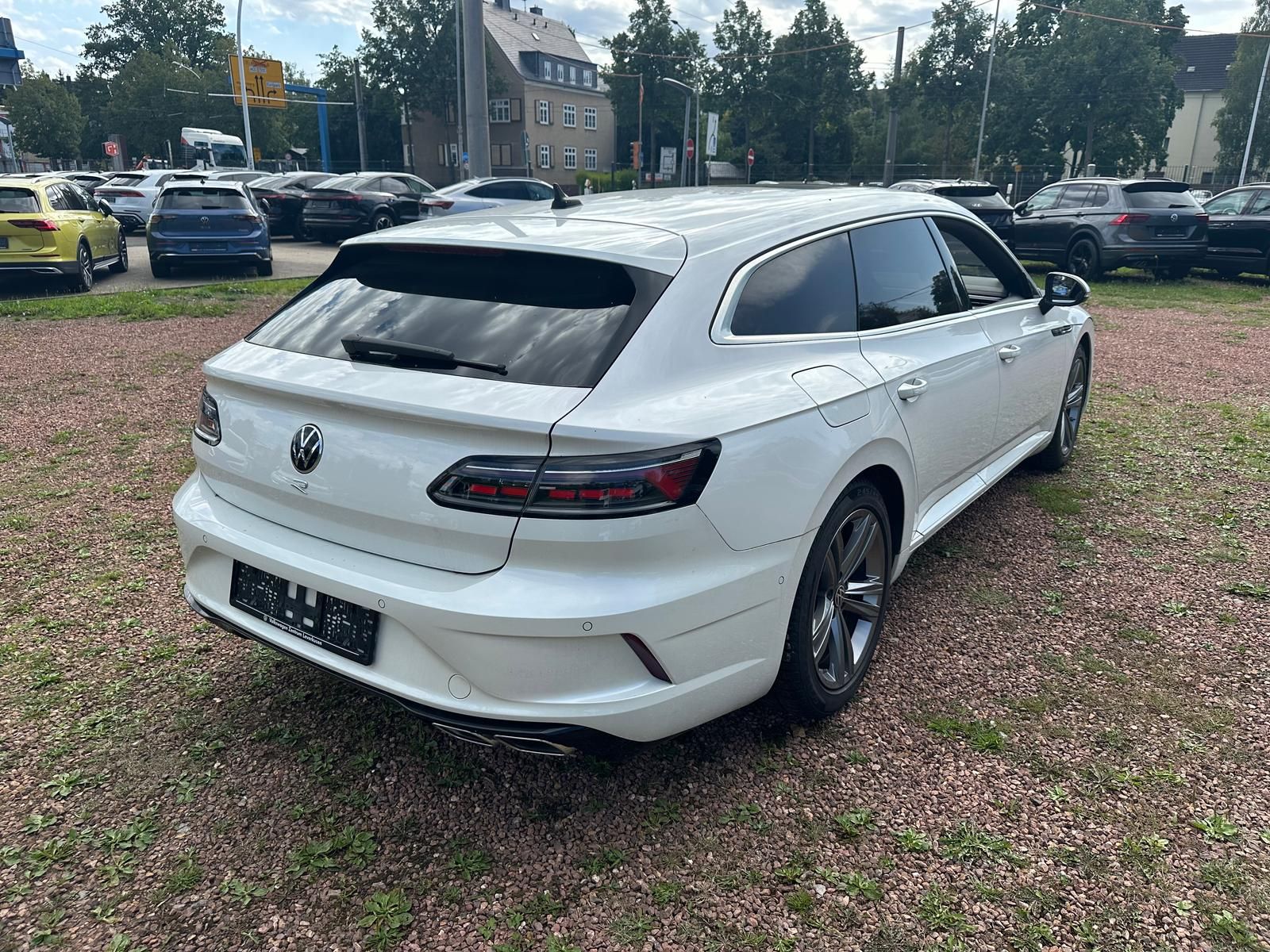 Volkswagen Arteon 2021 г. Белый, пробег 26855 км