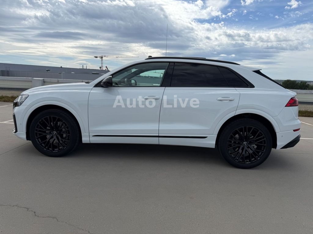 Audi Q8 2024 г. Белый, пробег 27750 км