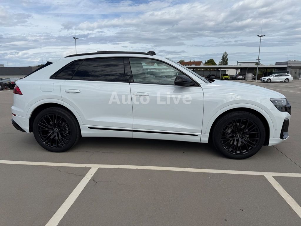 Audi Q8 2024 г. Белый, пробег 27750 км