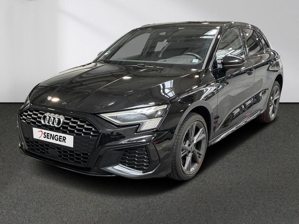 Audi A3 2022 г. Чёрный, пробег 42525 км