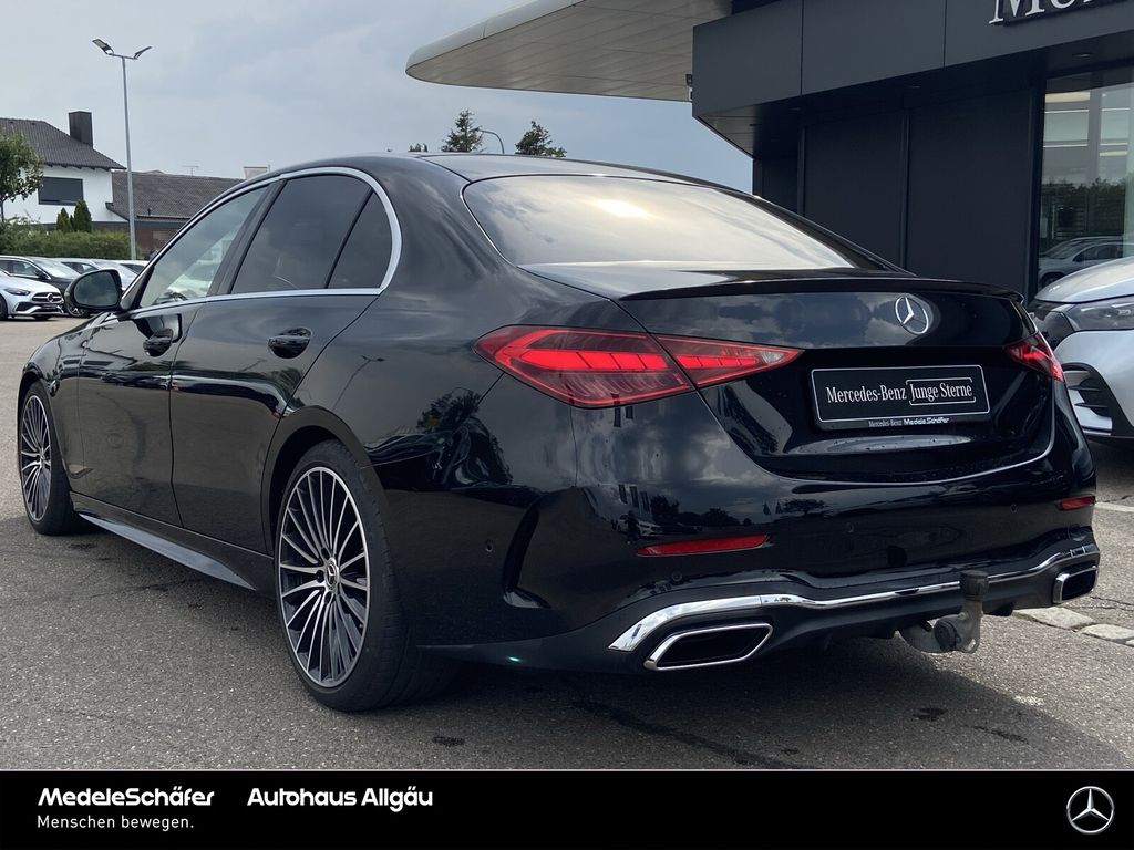Mercedes-Benz C 300 2022 г. Чёрный, пробег 40415 км