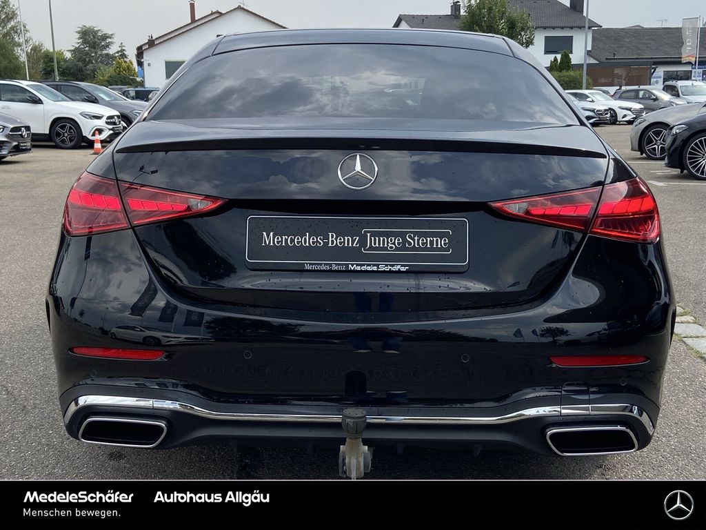 Mercedes-Benz C 300 2022 г. Чёрный, пробег 40415 км