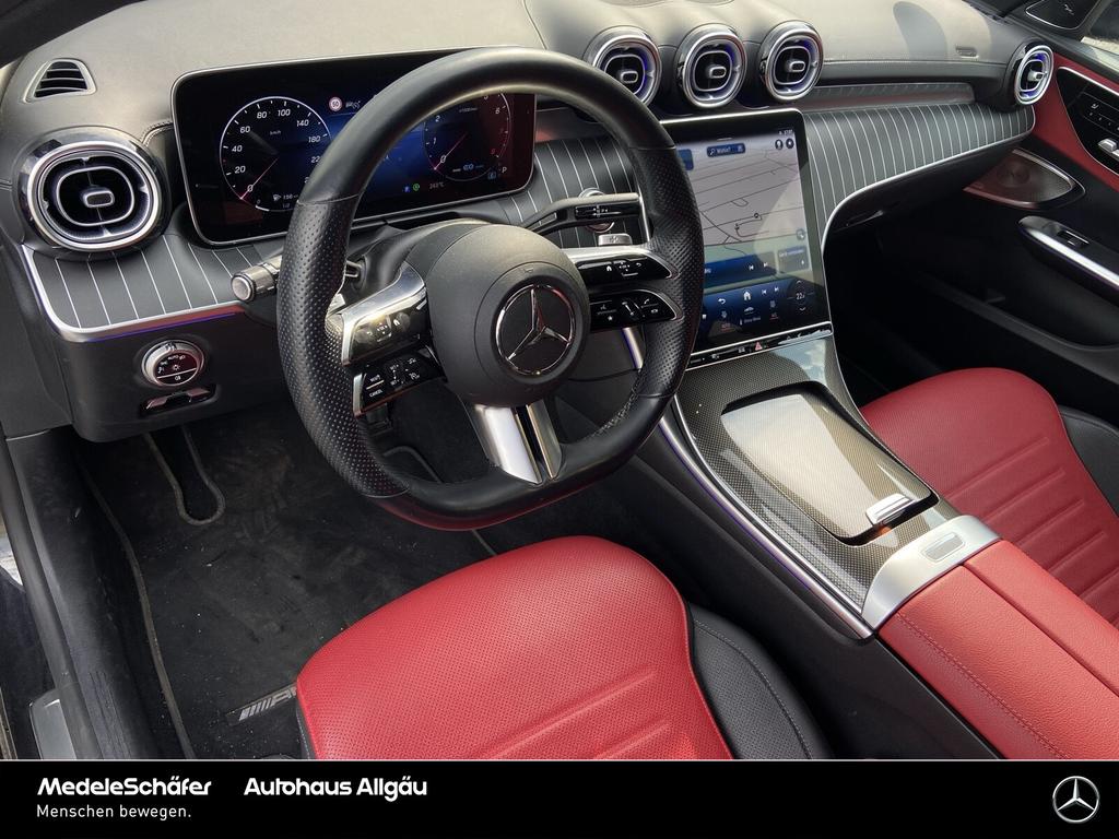 Mercedes-Benz C 300 2022 г. Чёрный, пробег 40415 км