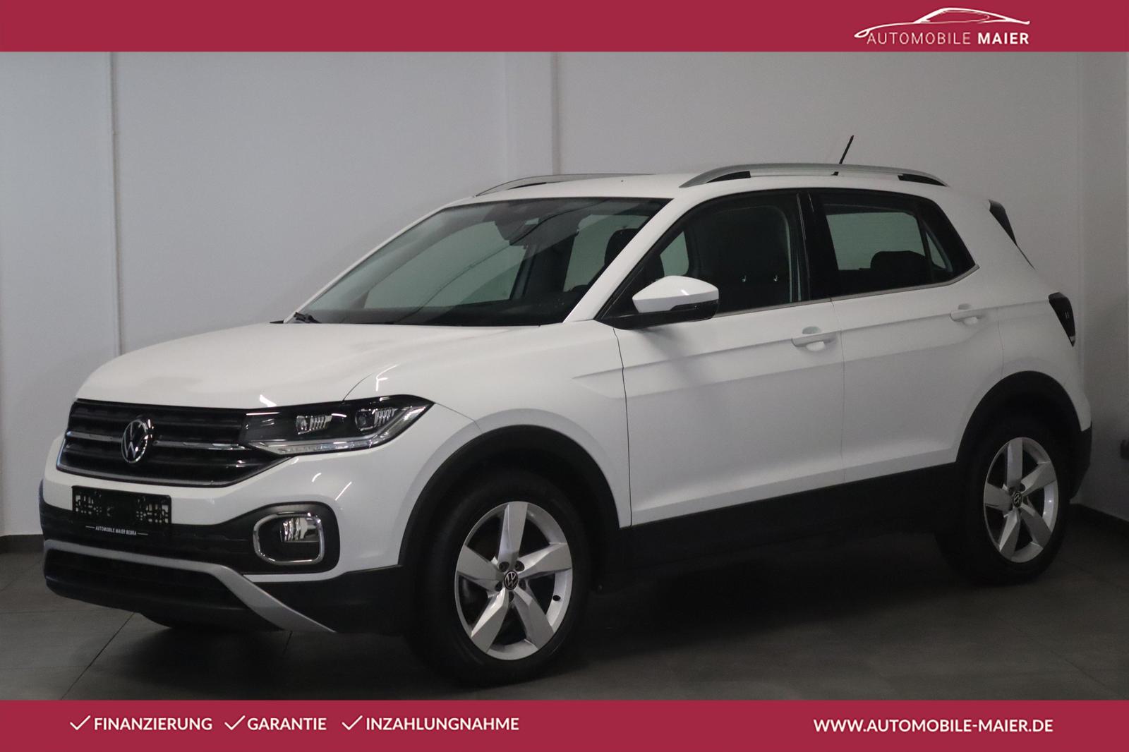 Volkswagen T-Cross 2021 г. Белый, пробег 35800 км