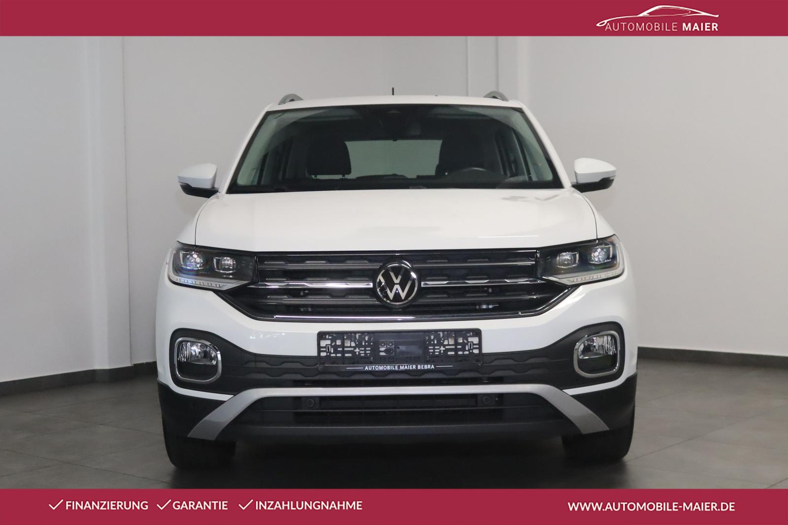 Volkswagen T-Cross 2021 г. Белый, пробег 35800 км