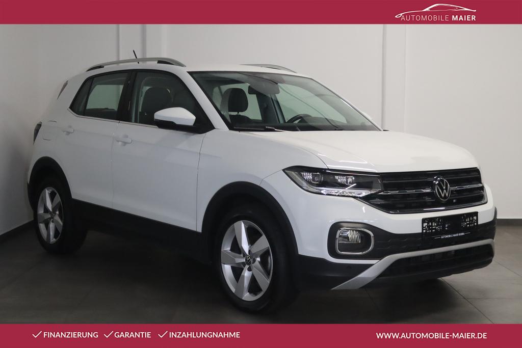 Volkswagen T-Cross 2021 г. Белый, пробег 35800 км