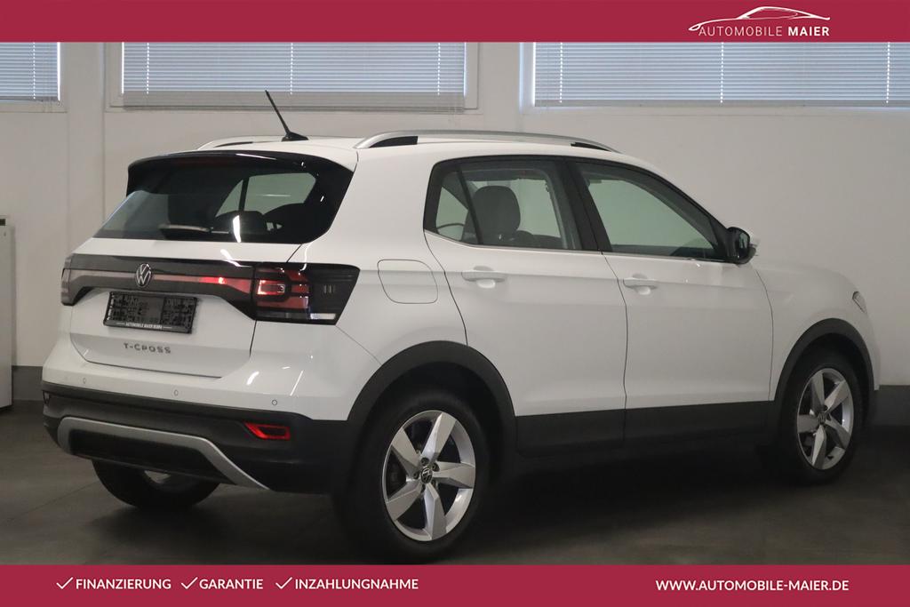 Volkswagen T-Cross 2021 г. Белый, пробег 35800 км