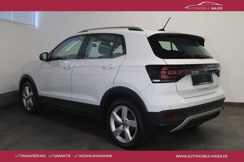 Volkswagen T-Cross 2021 г. Белый, пробег 35800 км