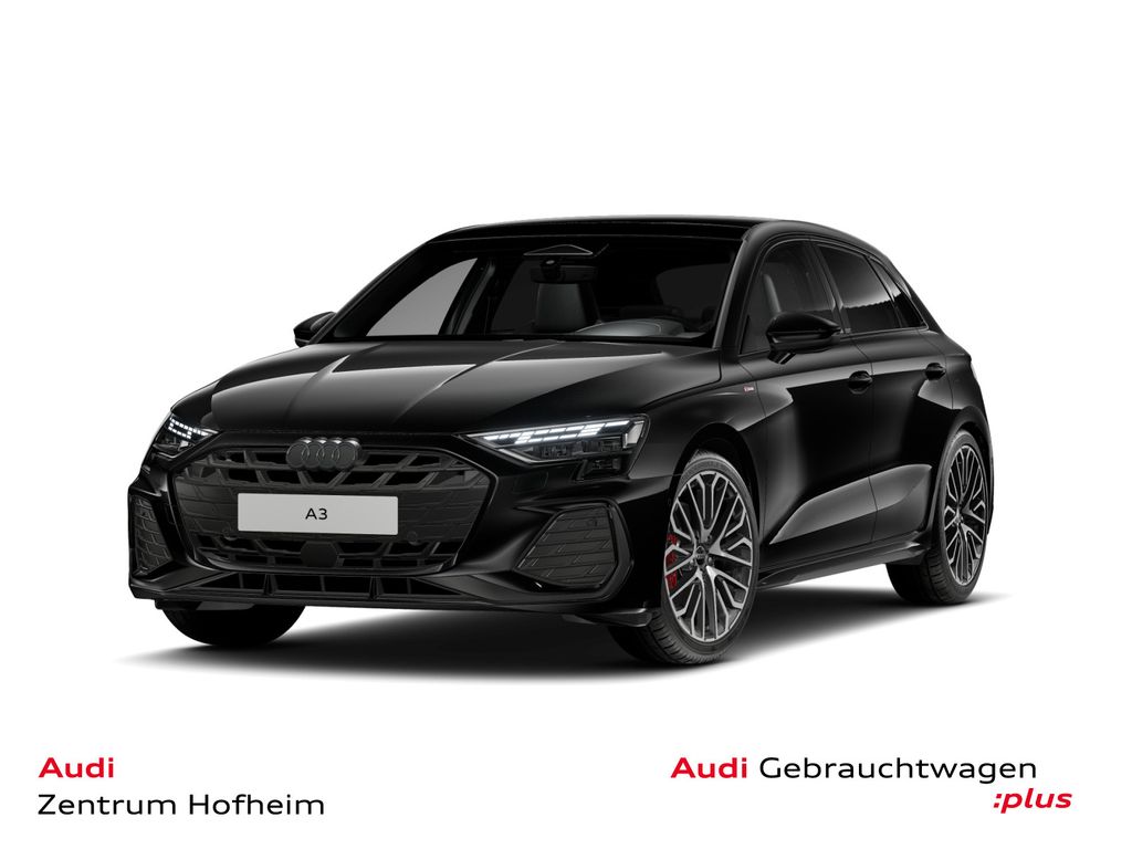Audi A3 2025 г. Чёрный, пробег 19507 км