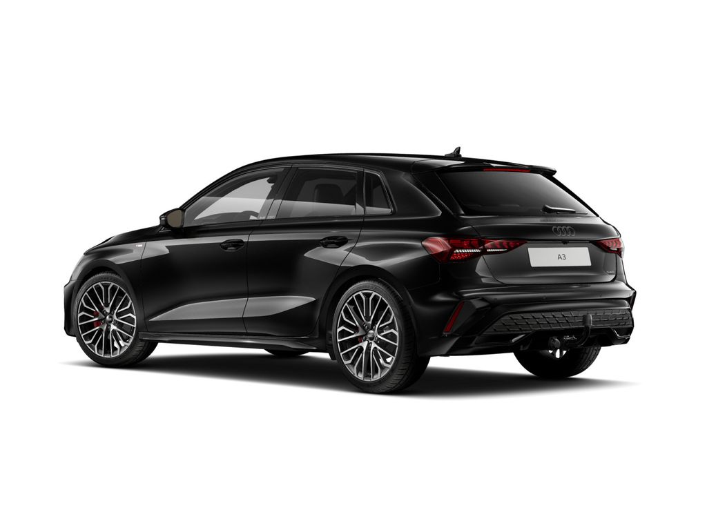 Audi A3 2025 г. Чёрный, пробег 19507 км