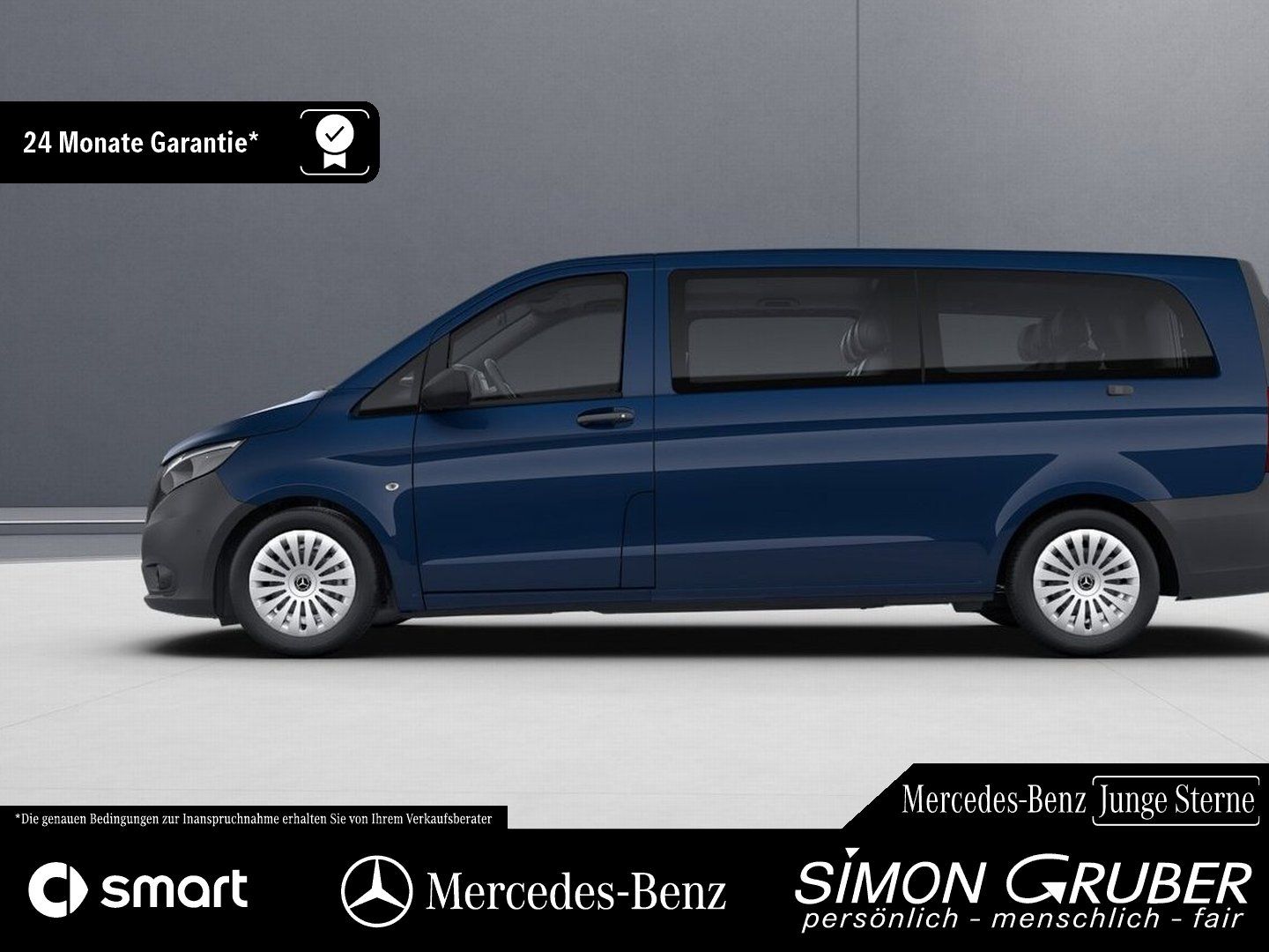 Mercedes-Benz Vito 2022 г. Синий, пробег 53696 км