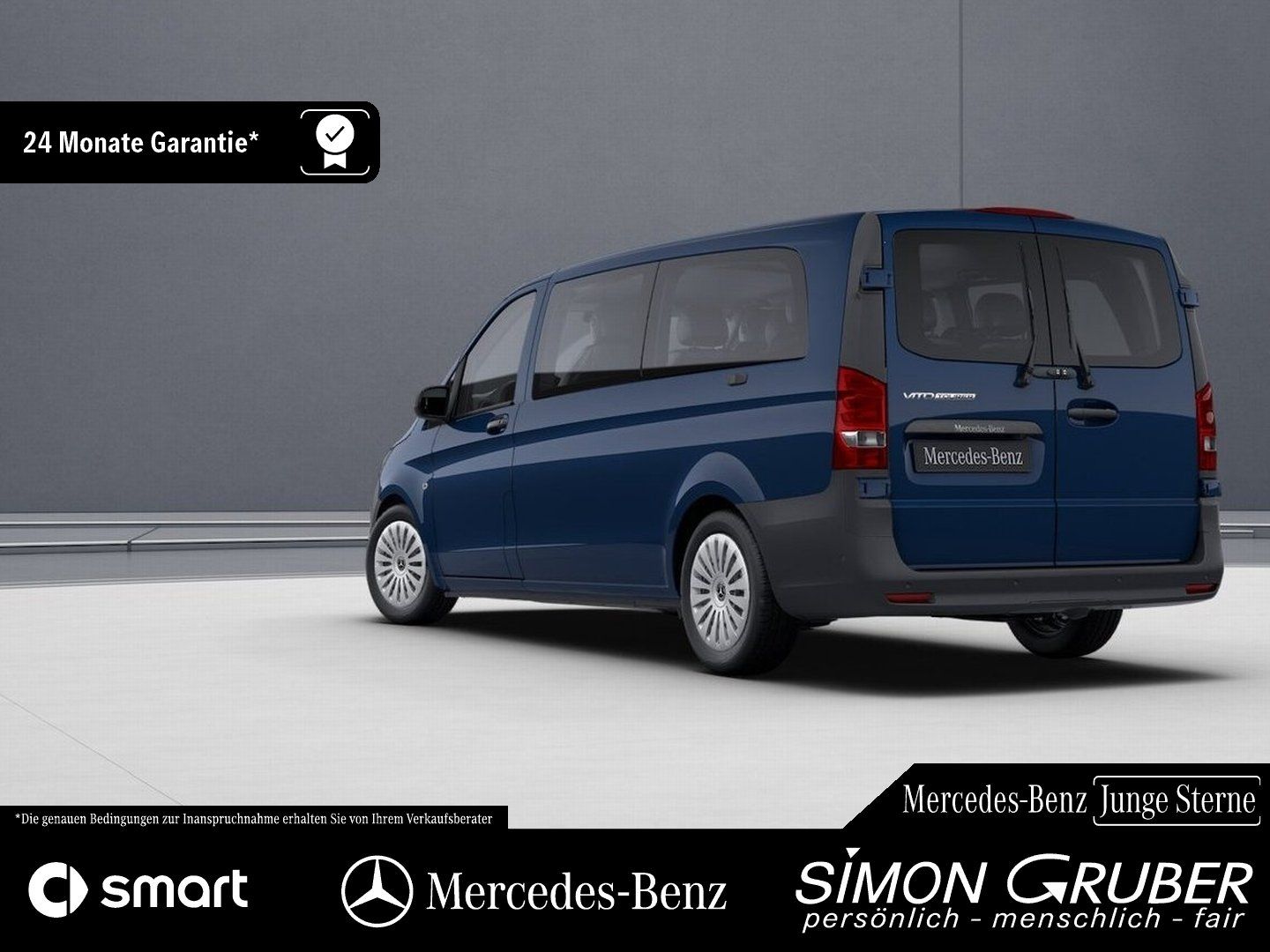 Mercedes-Benz Vito 2022 г. Синий, пробег 53696 км