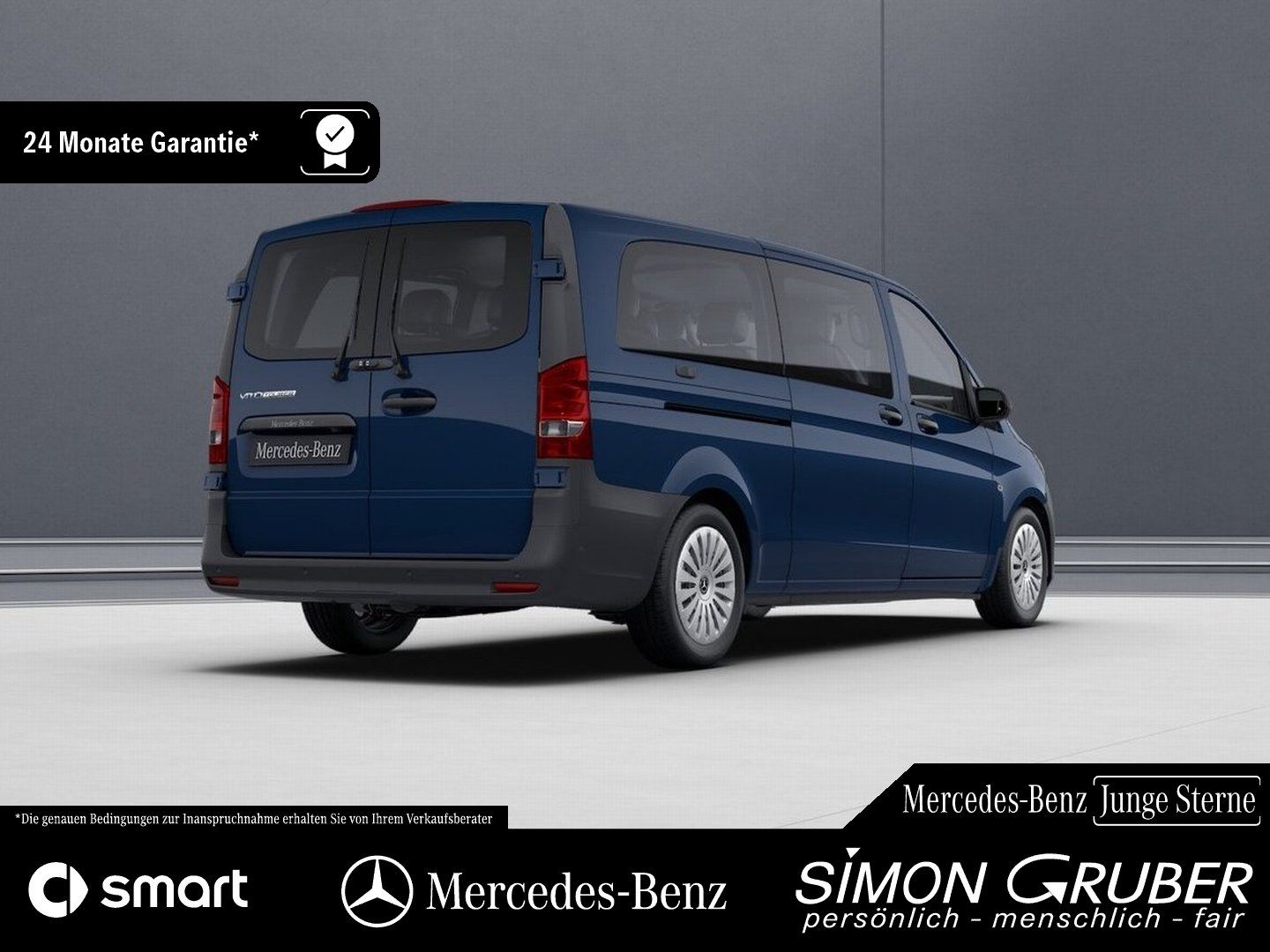 Mercedes-Benz Vito 2022 г. Синий, пробег 53696 км