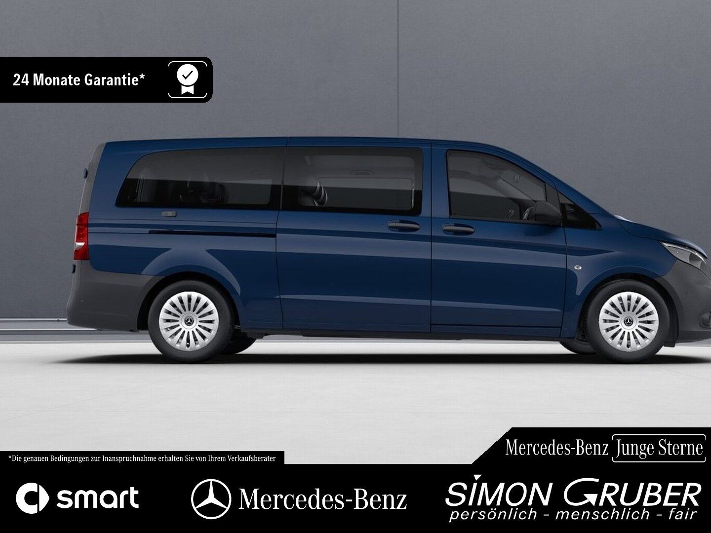 Mercedes-Benz Vito 2022 г. Синий, пробег 53696 км