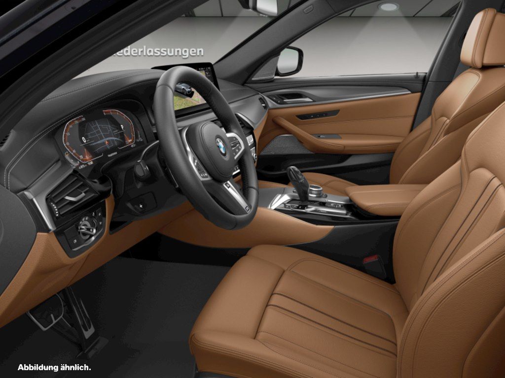 BMW 540 2023 г. Чёрный, пробег 50405 км