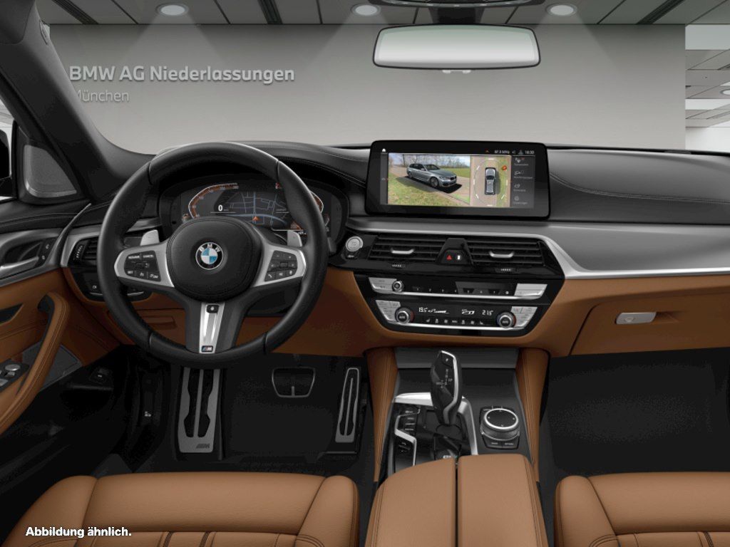 BMW 540 2023 г. Чёрный, пробег 50405 км