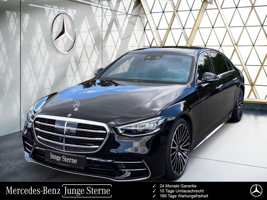 Mercedes-Benz S 450 2024 г. Чёрный, пробег 55985 км