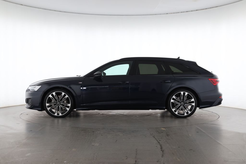 Audi A6 2025 г. Синий, пробег 7132 км