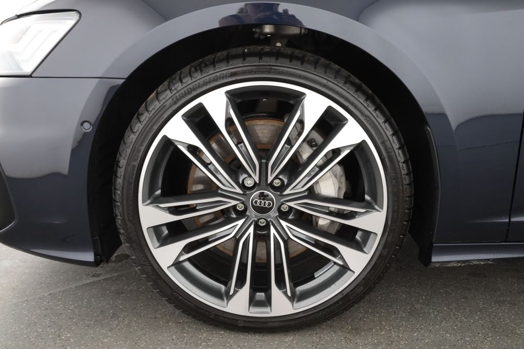 Audi A6 2025 г. Синий, пробег 7132 км