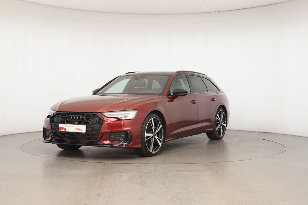 Audi A6 2025 г. Красный, пробег 8663 км
