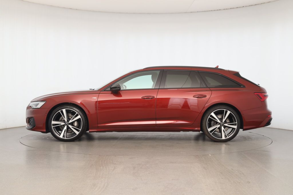 Audi A6 2025 г. Красный, пробег 8663 км