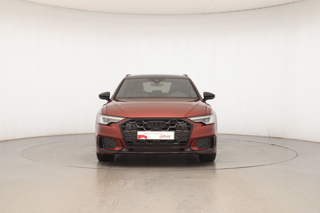 Audi A6 2025 г. Красный, пробег 8663 км