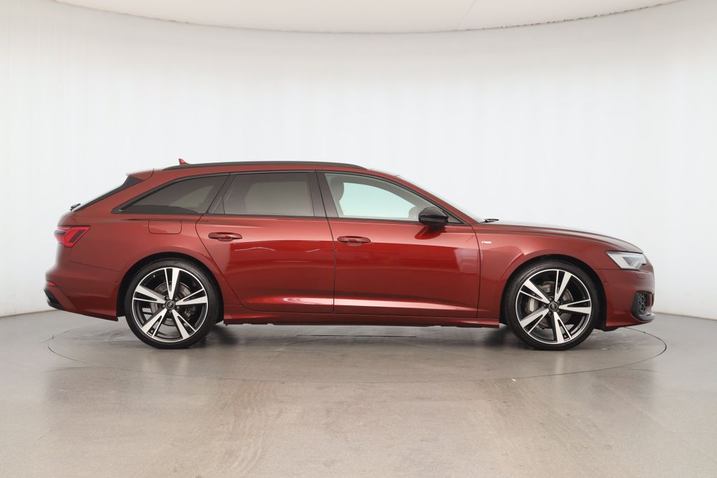 Audi A6 2025 г. Красный, пробег 8663 км