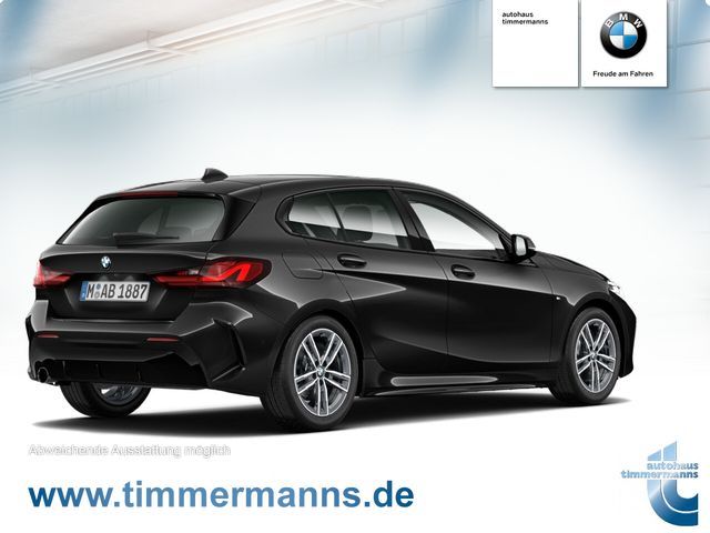 BMW 118 2023 г. Чёрный, пробег 39823 км