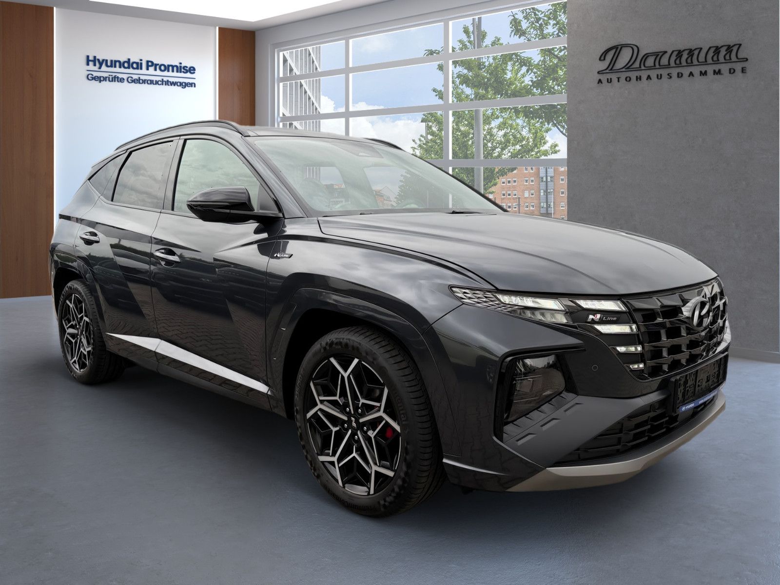 Hyundai Tucson 2022 г. Серый, пробег 23980 км
