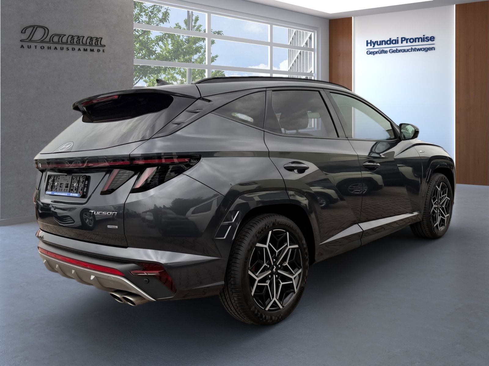 Hyundai Tucson 2022 г. Серый, пробег 23980 км