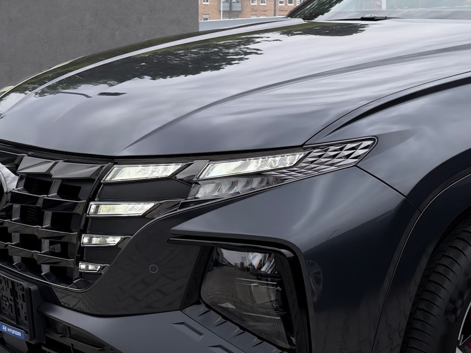 Hyundai Tucson 2022 г. Серый, пробег 23980 км