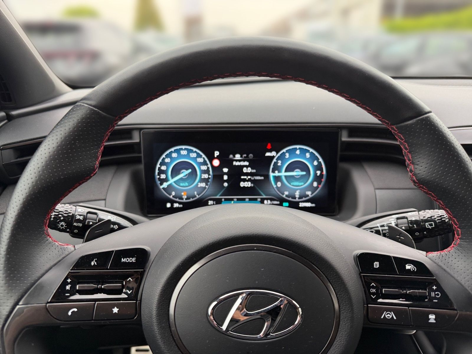 Hyundai Tucson 2022 г. Серый, пробег 23980 км