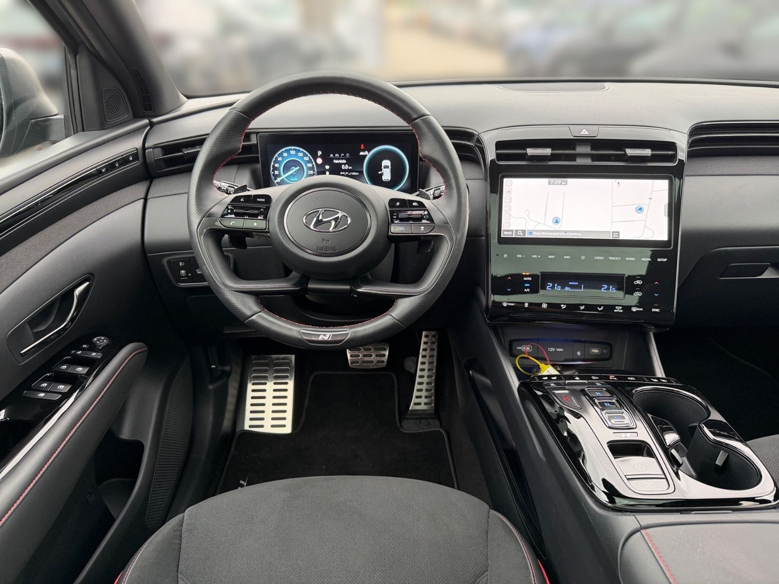 Hyundai Tucson 2022 г. Серый, пробег 23980 км