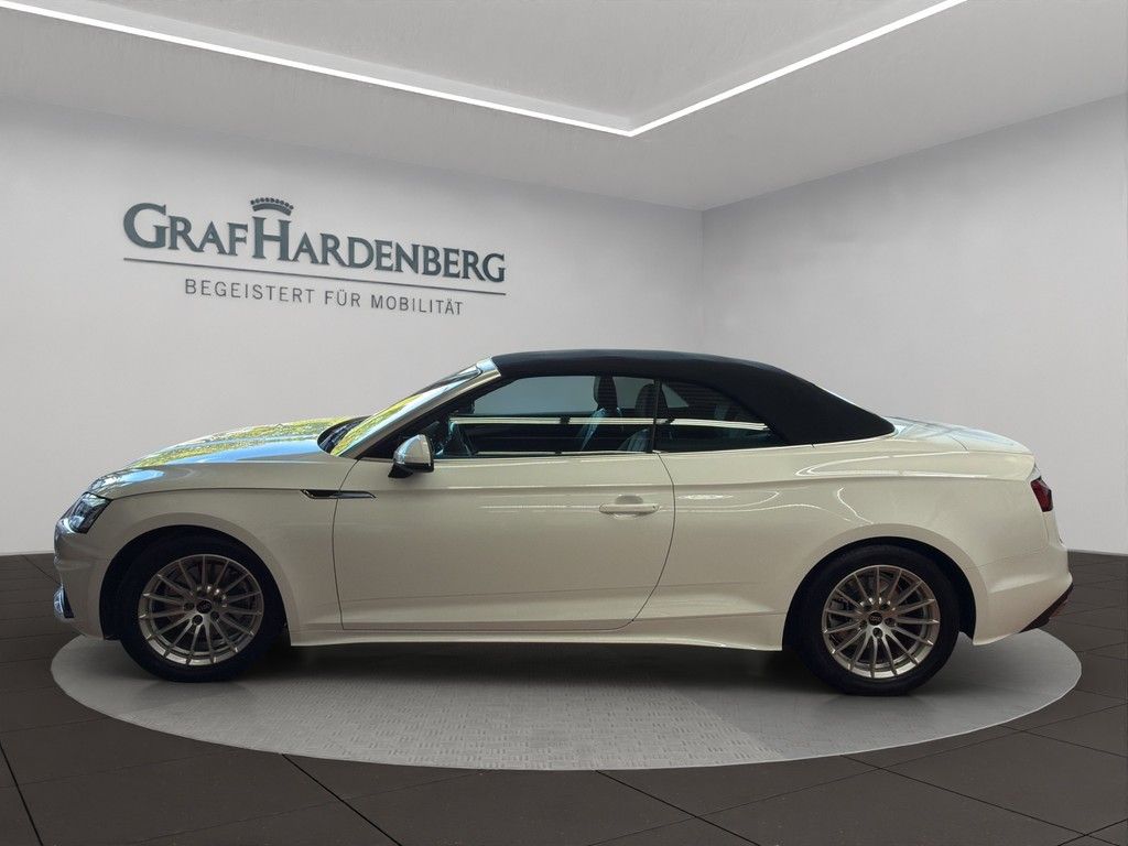 Audi A5 2022 г. Белый, пробег 39800 км